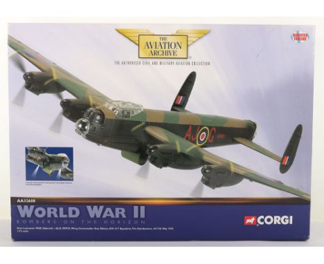 Corgi “The Aviation Archive” AA32608 Avro Lancaster Mk3 boxed model, model comes boxed without collector card, is in near min