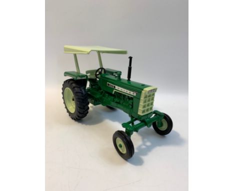 Three Die cast tractors.English Fordson, 1:16 scale.Oliver 1555, 1:16 scale.Ford 5000 Super Major tractor, 1:16scale.