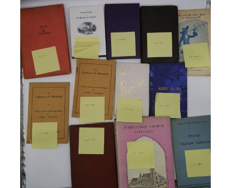 Collection of vintage publications to include:Guide To Kirkaldy, The Motherless Boy By Miss Brewster, PTE. John Maclean The B