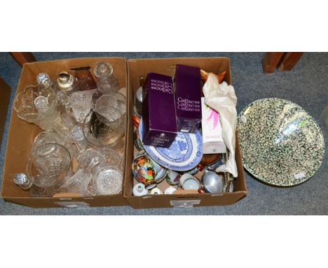Modern glass; Caithness etc (3) 