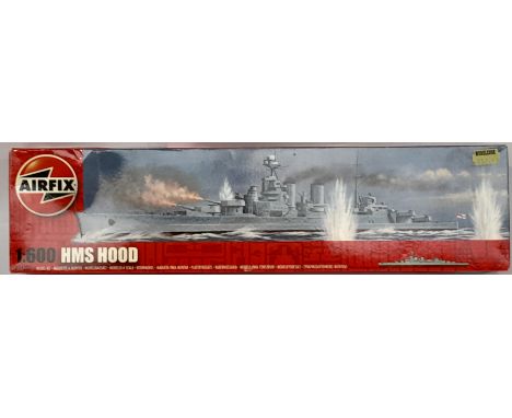 Airfix a boxed A04202 1/600 scale HMS Hood. (Sealed) Conditions assumed Mint in Good Plus box.