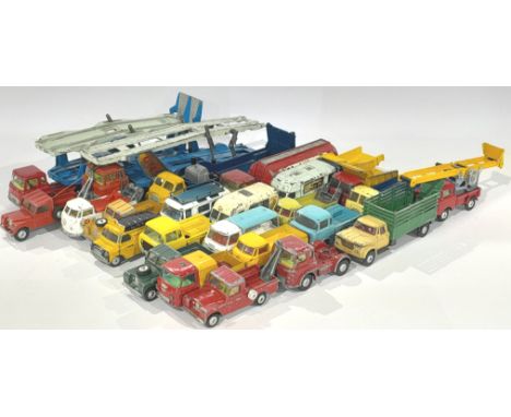 Corgi A Unboxed Mixed Group to include Corgi 1101 Bedford Type S Carrimore Car Transporter, Corgi Major Big Bedford Tractor U