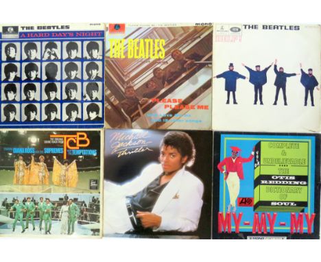 Approx Eighty (80) Vinyl RecordsVarious genres, years, predominantly 7", includes four (4) LPs by The Beatles including their