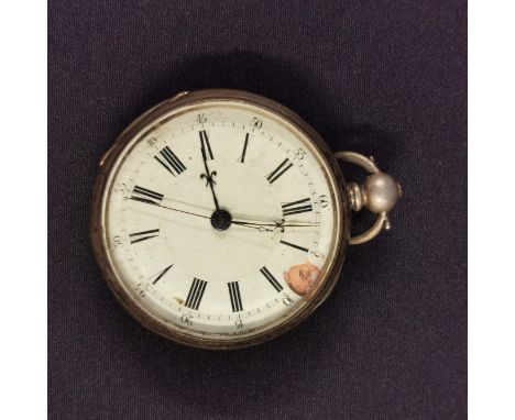 ANTIQUE SILVER POCKET WATCH