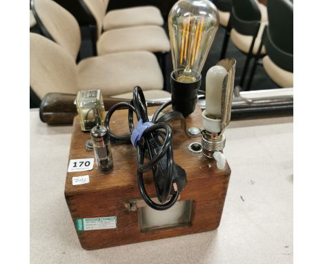 PIGEON STEAMPUNK LAMP