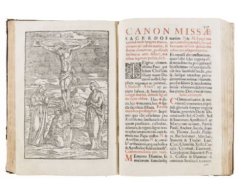 NO RESERVE Missale Romanum, musical notation, Venice, Giunta, 1616 bound with Missa sacratissimi rosarii beatissimae virginis