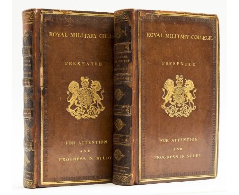 NO RESERVE Military.- Fortification.- Noizet-De-Saint-Paul (Field Marshall) Traité Complet de Fortification, 2 vol., third ed
