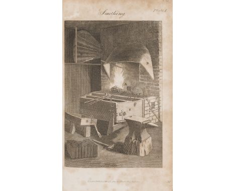 Machinery &amp; Manufacturing.- Nicholson (Peter) The Mechanic's Companion, 39 engraved plates only (of 40, lacking final pla