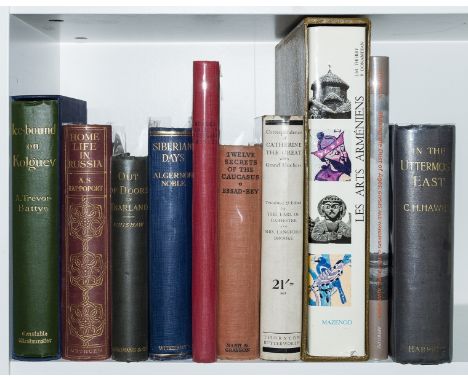 NO RESERVE Russia.- Trevor-Battye (Aubyn) Icebound on Kolguev, third edition, folding maps, plates and illustrations, occasio