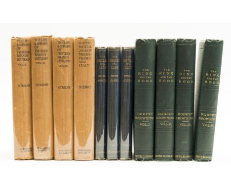 NO RESERVE Browning (Robert) The Ring and the Book, 4 vol., first edition, first issue, vol. 3 with light spotting to title, 