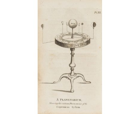 Astronomy.- Bonnycastle (John) An Introduction to Astronomy. In a Series of Letters ..., first edition, lacking frontispiece,