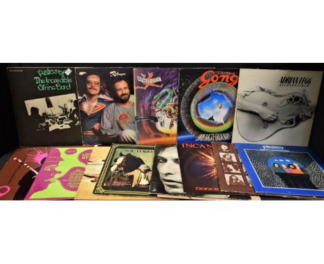 Vinyl Records - 12" LPs - mainly Folk &amp; Progressive including The Incredible String Band; Gong; Planxty; Richard Thompson