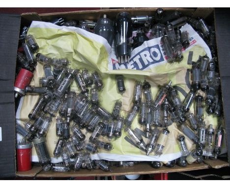 A Quantity of Vintage Radio Valves, varying sizes:- One Box