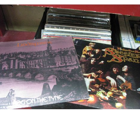 LP's - a collection of mostly folk, humour, spoken word etc, to include Bob Dylan, Simon &amp; Garfunkel, Julie Felix etc (mo