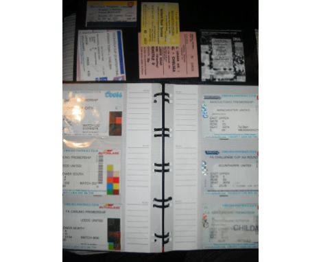 Chelsea Football Ticket Collection: FA Cup Finals of 67 70 and 2010 plus home European, League and Cup matches right up to la