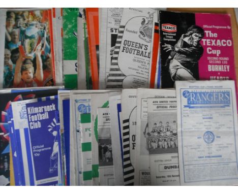 Scottish Football Programmes: From the 50s onwards including Cup Finals, European Matches and English Opposition. Good Celtic