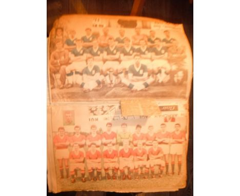 Reynolds News Football Team Groups: The first colour team groups which are larger than A4 from the early 60s neatly kept in s