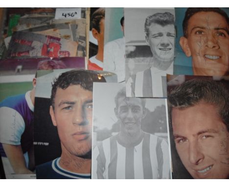 1960 Signed Magazine Football Pictures: Direct from vendor who obtained these himself. Some were stuck into scrapbook and sho