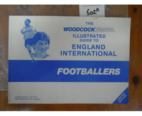 Woodcock Travel England Footballers Book: Very hard to find 140 large booklet with soft covers which only had a 3000 print ru