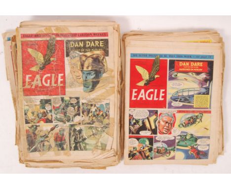 A near complete run of issues 1-52 (missing only issue 50) of Eagle Comics Volume 2. Including the scarce Vol.2 No.1 first is