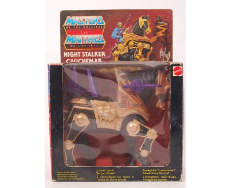 An original 1980's Mattel made Masters Of The Universe MOTU boxed action figure ' Night Stalker '. Factory sealed, unopened. 