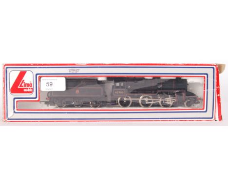An original Lima 00 gauge model railway trainset locomotive 205120 MWG 42700 with tender. Within the original box.   Note: Fr