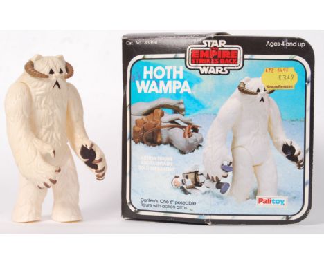 An original vintage Palitoy made Star Wars action figure ' Hoth Wampa .' Within the original box. Original box generally good