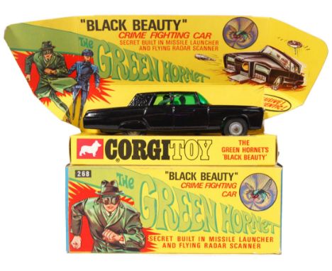 An original vintage mint+ Corgi Toys diecast model No. 268 ' The Green Hornet's Black Beauty.' Incredible original mint+ cond