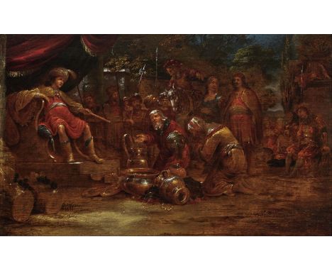   Niederlande  Niederlande   17. Jh.       Die Enthaltsamkeit des Scipio    Rücks. auf neuzeitlichem Klebeetikett Zuschreibun