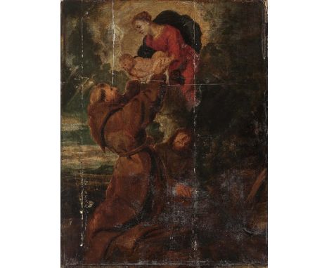   Flämisch  Flämisch   17. Jh.       Maria mit dem Kind, dem Hl. Antonius von Padua und einem weiteren Franziskanerheiligen  