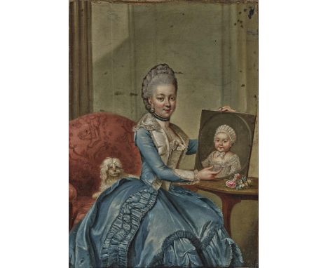   Johann Georg Ziesenis  Johann Georg Ziesenis   1716 Kopenhagen - 1776 Hannover, nach      Bildnis Friederike Caroline Louis