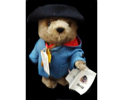 A Margarete Steiff Paddington bear, 2008, numbered 673, original paper labels and 50 years medal