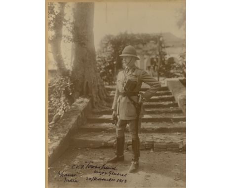 TOWNSHEND CHARLES VERE FERRERS: (1861-1924) British Army officer who led the disastrous first British expedition against Bagh