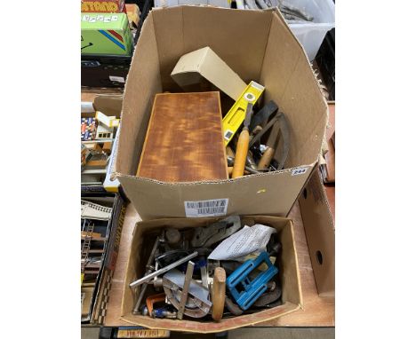 Two boxes of tools, various
