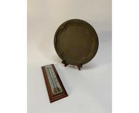 Two early 20th century presentation plates for the British Empire Exhibition at Wembley Park, 1924 and the North East Coast E