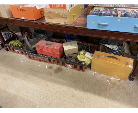 Four boxes of tools