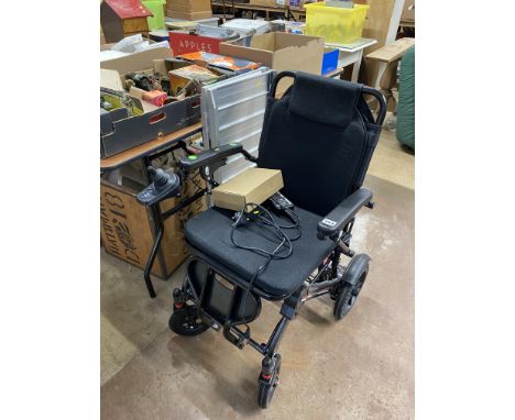 A 'Literider' wheelchair and ramp