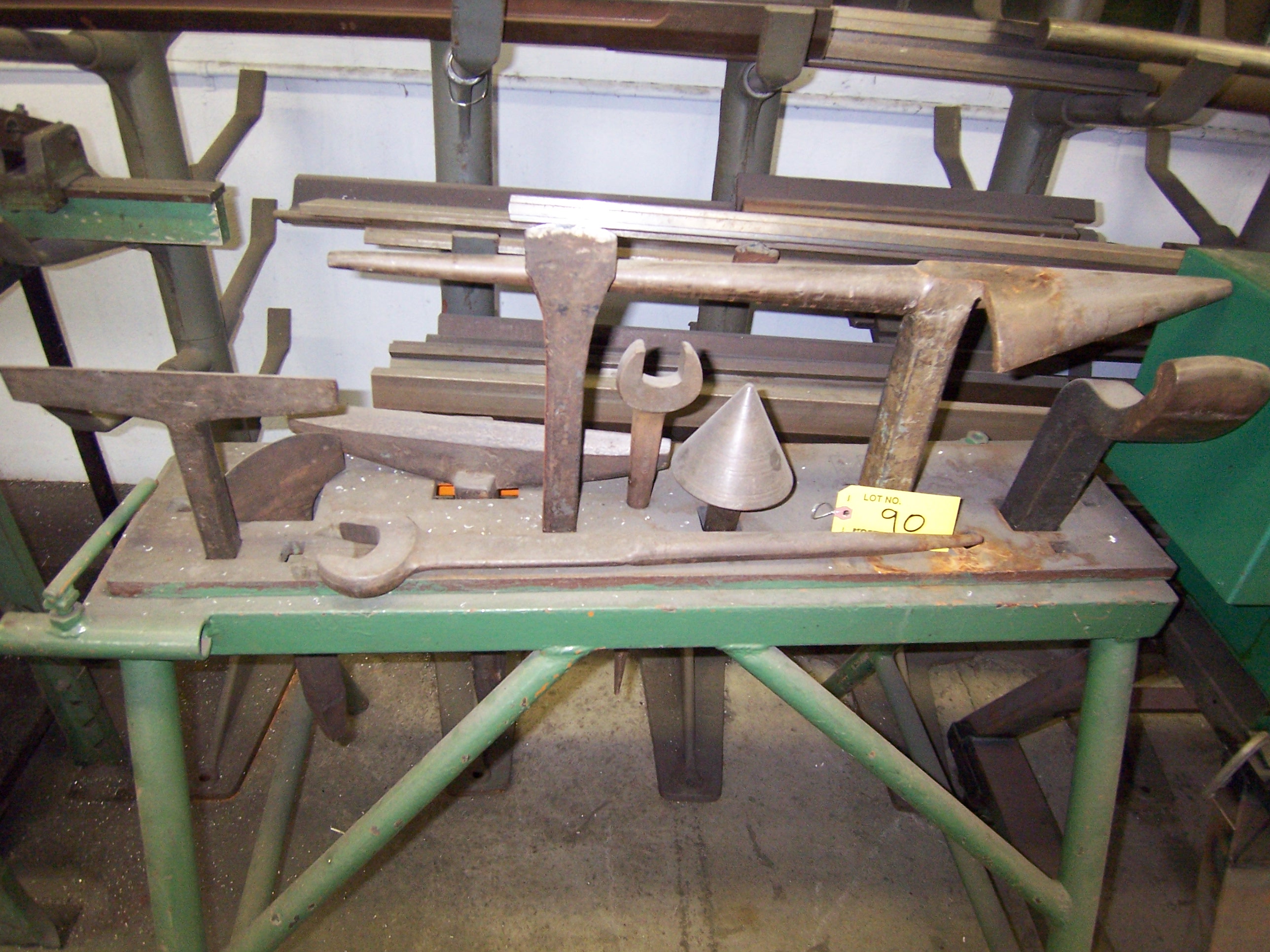 LOT OF TIN KNOCKING TOOLS