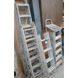 6 x Various ladders to photo