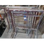 Quantity of adjustable trestles