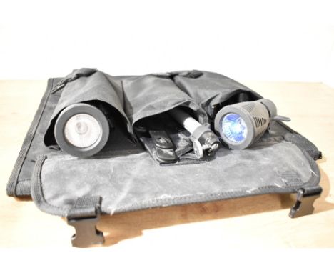A Konig mini photography set comprising of a foldable photo box, two 50W light with tripod bases and mounting platform for ca