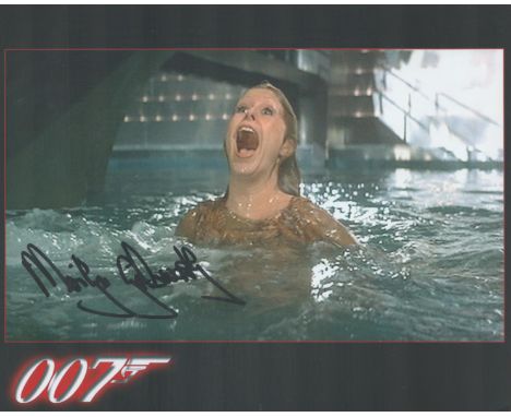 Marilyn Galsworthy signed 10x8 James Bond The Spy Who Loved Me colour photo. Marilyn Galsworthy (born 1954) is a British actr