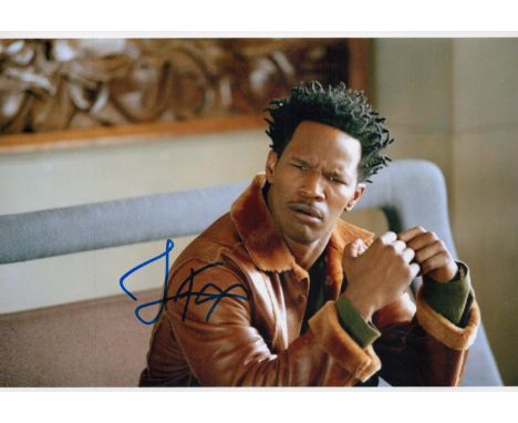 Jamie Foxx signed 10x8 colour photo. Eric Marlon Bishop (born December 13, 1967), known professionally as Jamie Foxx, is an A