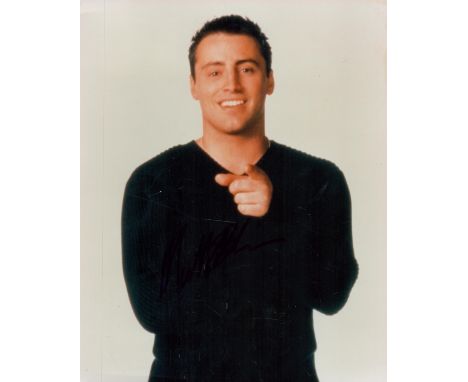 Matt Le Blanc signed 10x8 colour photo. Matthew Steven LeBlanc (born July 25, 1967) is an American actor, television producer