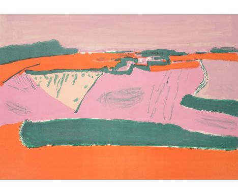 ‡ Henri Hayden (Polish 1883-1970) Landscape Signed, dated 1968, and numbered 66/75 Lithograph 49.4 x 64.8cm (sheet) Provenanc