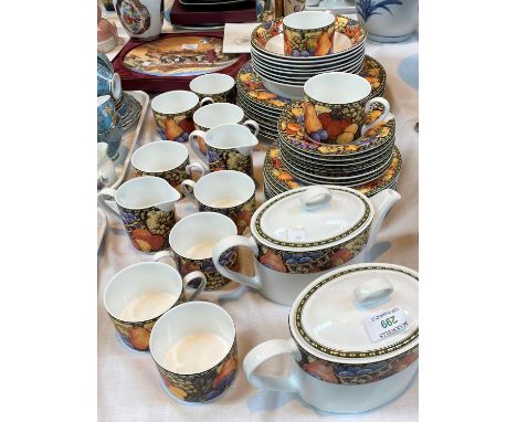 A Millennium 'St James' part dinner and tea service, 8 setting, approx 44 pieces 