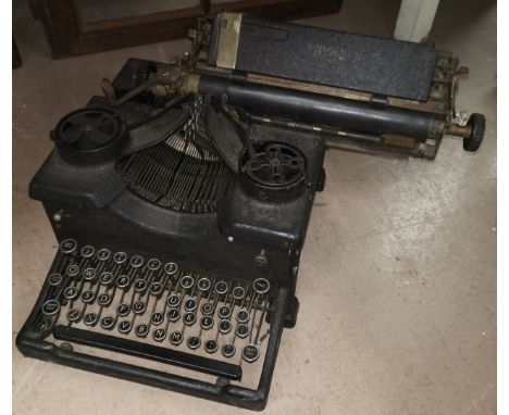 A vintage typewriter 