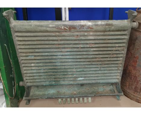 A vintage copper dairy cooler by R A Lister 