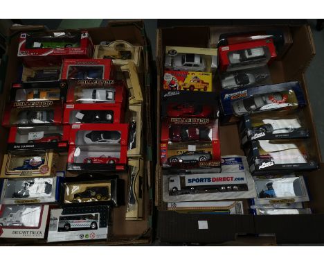 A selection of diecast classic and vintage vehicles; etc., in original boxes 