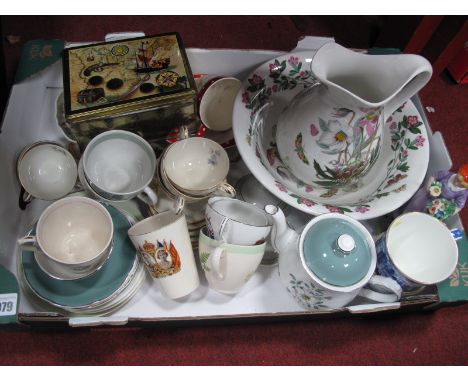 Portmeirion  "Botanic Garden" Jug - Bowl, Rosenthal tea service etc:- One Box